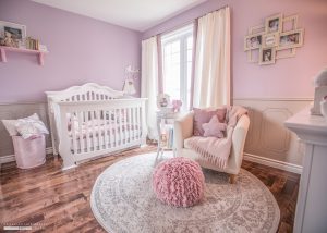 Nursery in pink